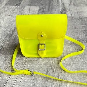 Zara Girls Mini Purse Lime Green Bag Crossbody